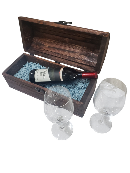 Wine or Liquor gift box for the Holidays or Anniversary